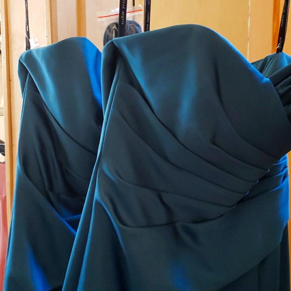 Satin bridesmaid dresses